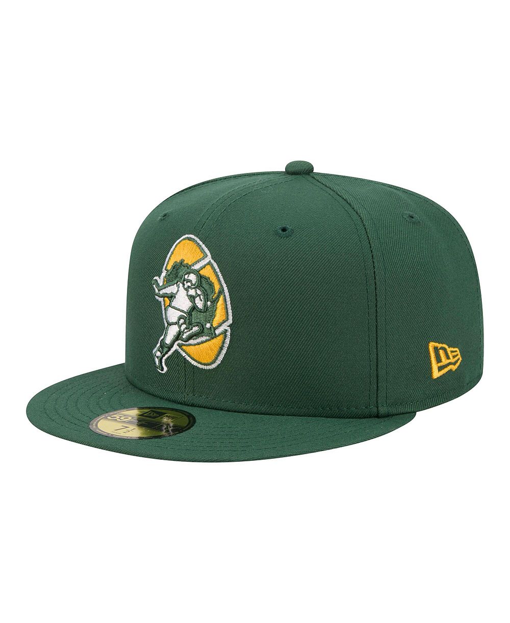Мужская кепка New Era Green Green Bay Packers 59FIFTY Fitted