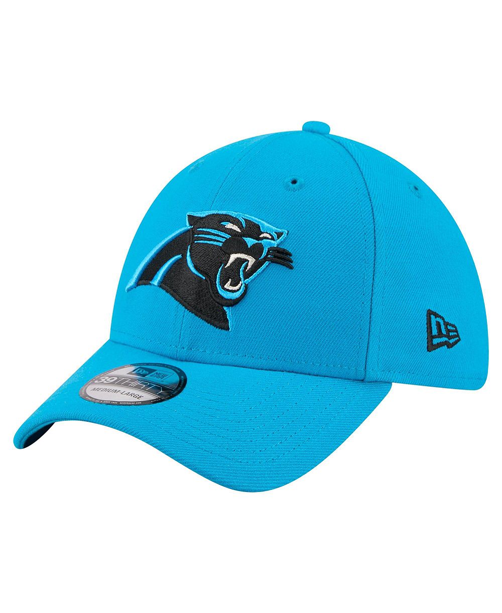Мужская кепка New Era Blue Carolina Panthers Core Team 39THIRTY Flex