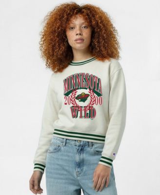 Champion Women's Cream Minnesota Wild свитшот