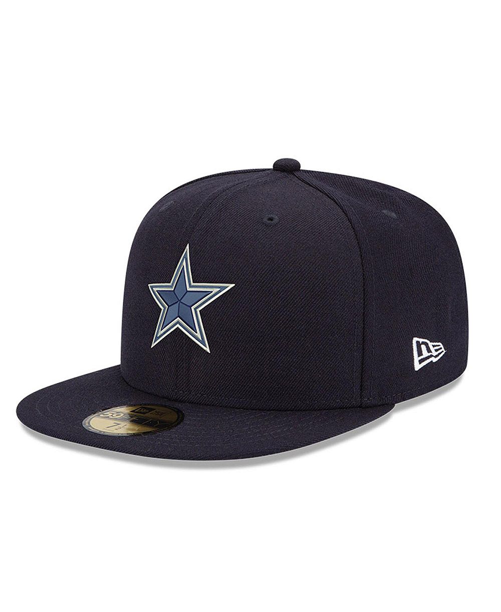 Мужская кепка New Era Navy Dallas Cowboys 59FIFTY Fitted