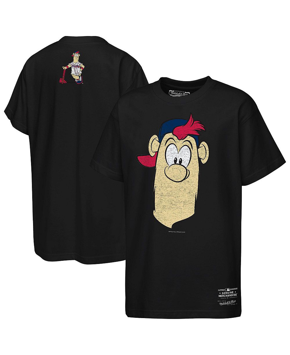 Детская футболка Mitchell & Ness Atlanta Braves Big Face Mascot