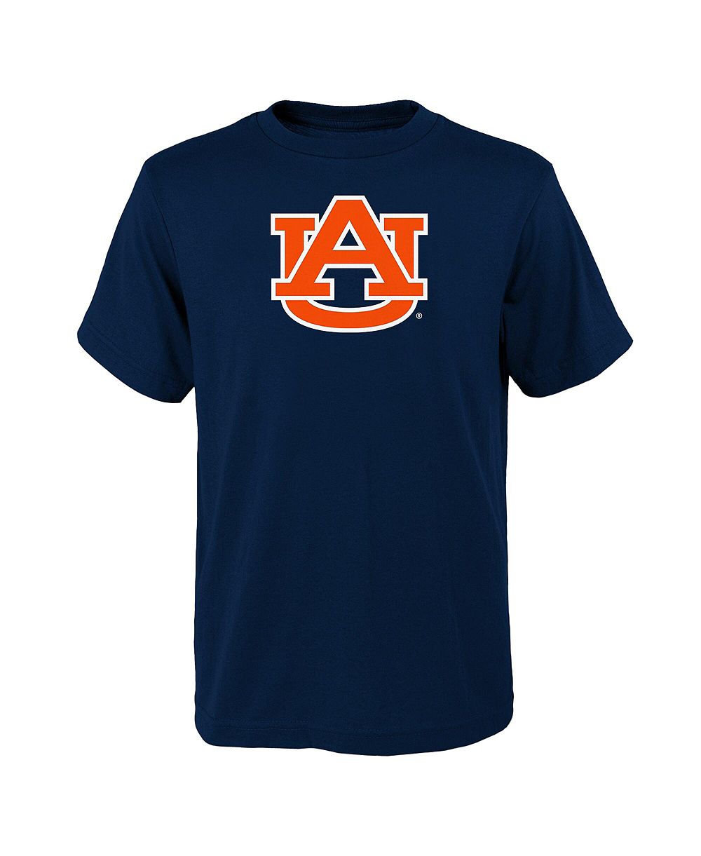 Футболка Outerstuff Big Boys and Girls Navy Auburn Tigers Primary Logo