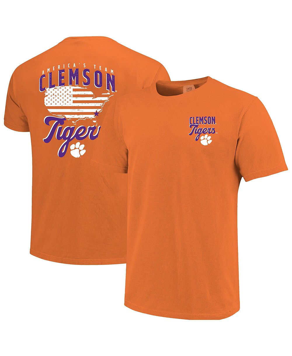 Мужская футболка Image One Orange Clemson Tigers America's Team