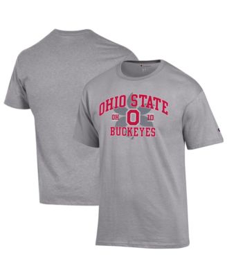 Champion Men's Heather Gray Ohio State Buckeyes Varsity T-Shirt