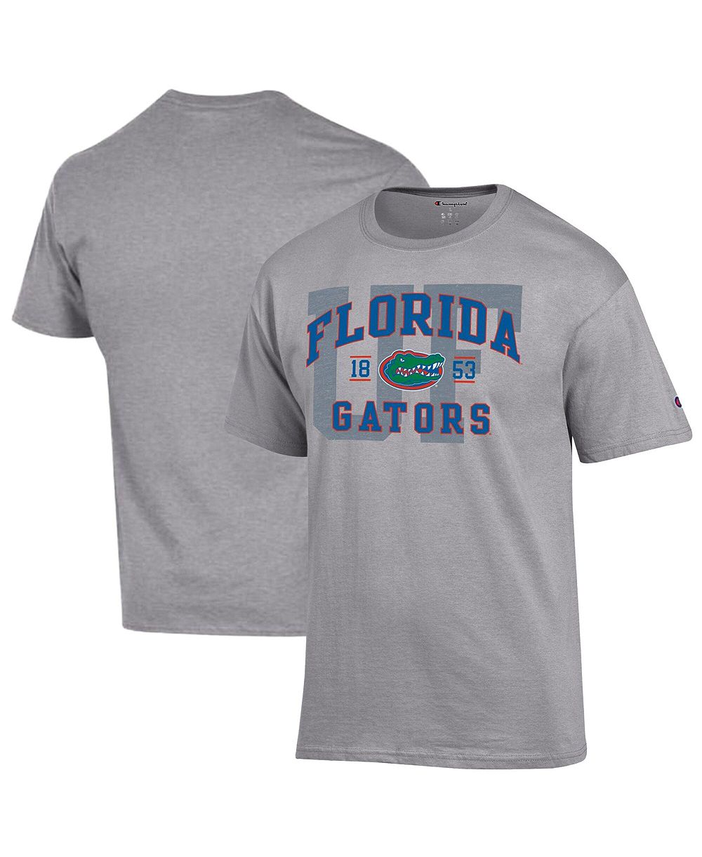 Мужская футболка Champion Heather Gray Florida Gators Varsity T-Shirt