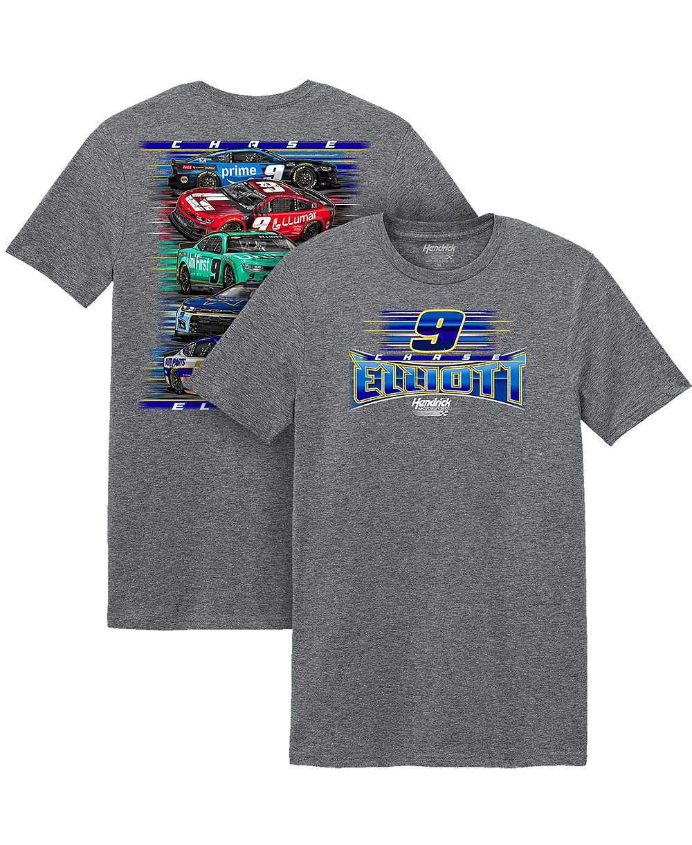 Classic Ink Chase Elliott Car T-Shirt Мужская