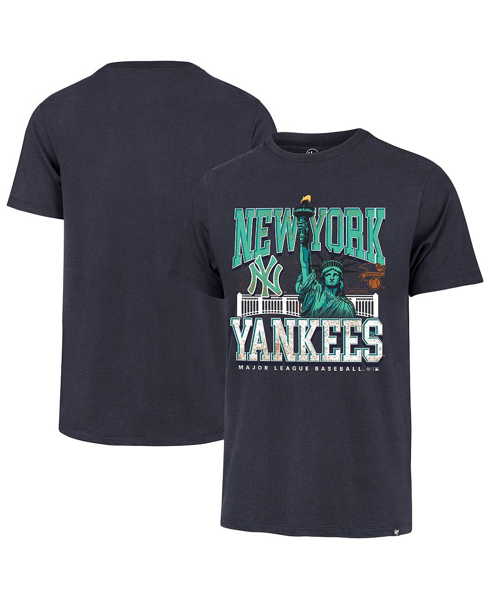 Мужская футболка '47 Brand Navy New York Yankees Regional Franklin
