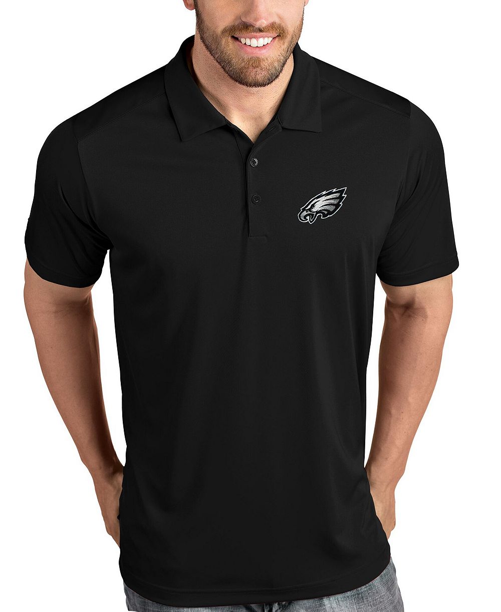 Antigua рубашка поло Philadelphia Eagles Tribute, Black