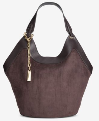 I.N.C. International Concepts Gihsell Suede Tote, Exclusively at Macy's