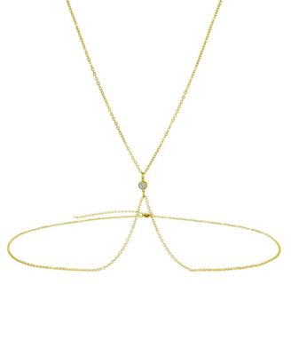 Золотая регулируемая цепочка ADORNIA Gold-Plated X