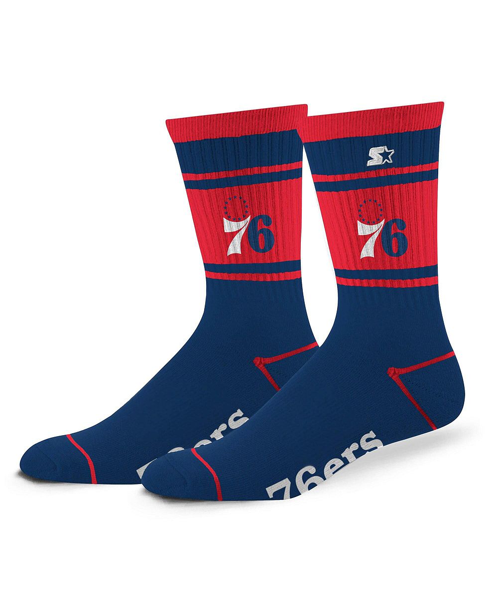 Starter Men's and Women's Philadelphia 76ers Billboard Crew Socks