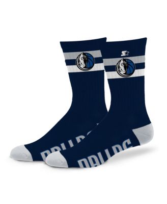 Носки Starter Men's and Women's Dallas Mavericks Team Color Two-Stripe