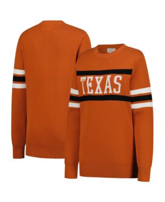 Uscape Apparel Men's and Women's Texas Orange Texas Longhorns Renew Knit Vintage Sweater