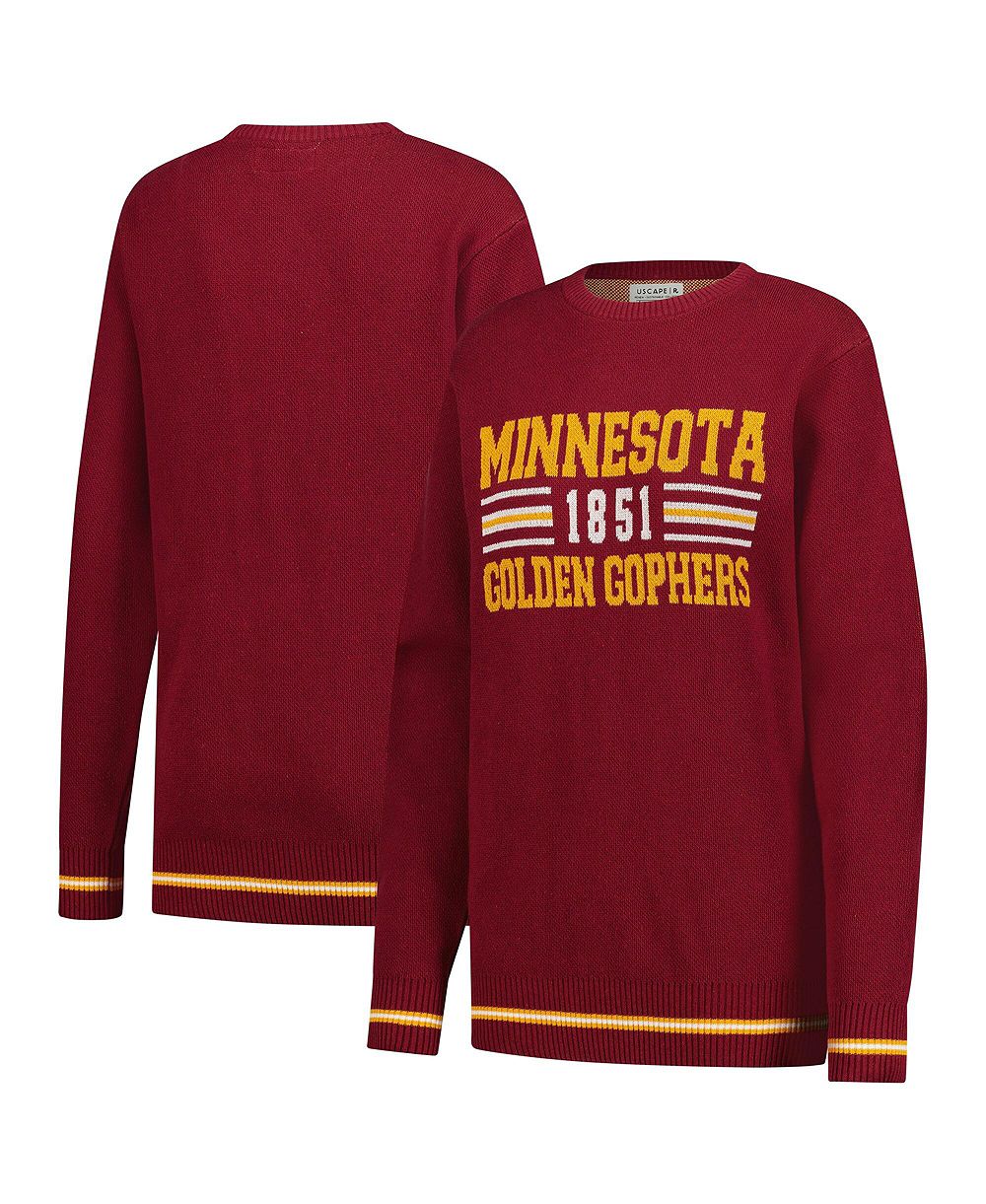 Uscape Apparel Мужской и Женский свитер Minnesota Golden Gophers Vintage