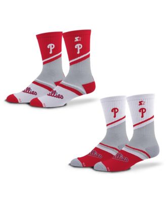 Набор носков Starter Red/White Philadelphia Phillies Old School Crew