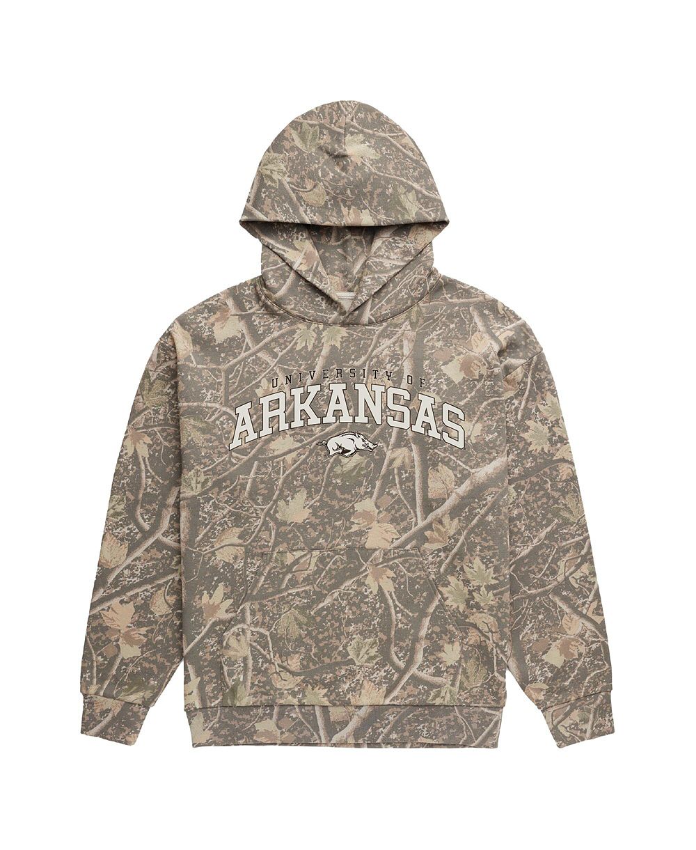 Uscape Apparel Мужское худи Back Bay Fleece с принтом Camo Arkansas Razorbacks