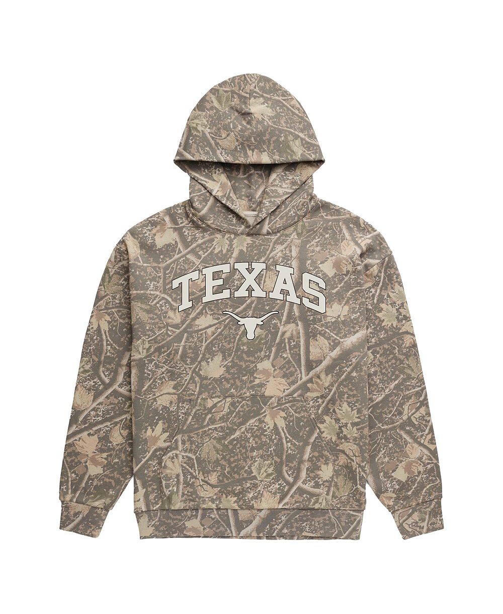 Uscape Apparel Men's Camo Texas Longhorns Back Bay Fleece Hoodie