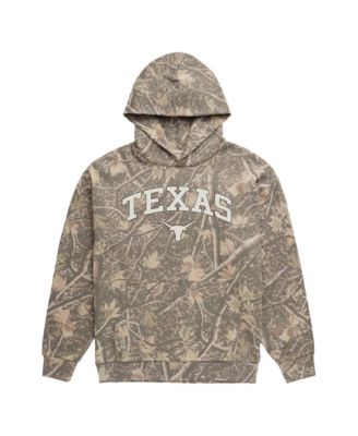 Uscape Apparel Men's Camo Texas Longhorns Back Bay Fleece Hoodie