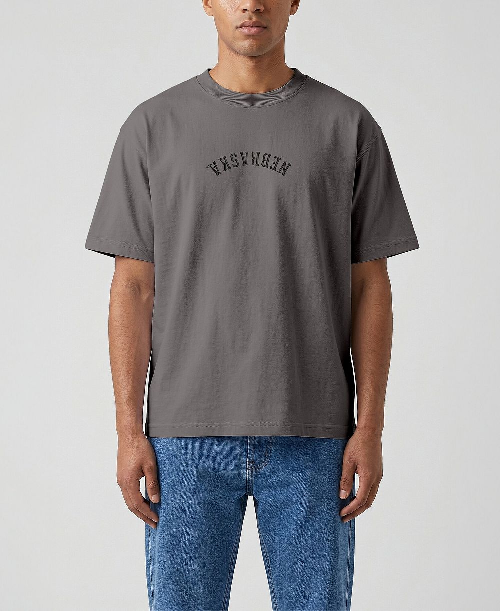 Мужская футболка Uscape Apparel Brown Nebraska Huskers Vintage Heavyweight