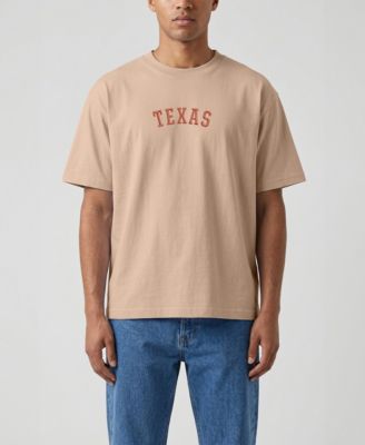 Uscape Apparel Мужская винтажная футболка с вышивкой Texas Longhorns