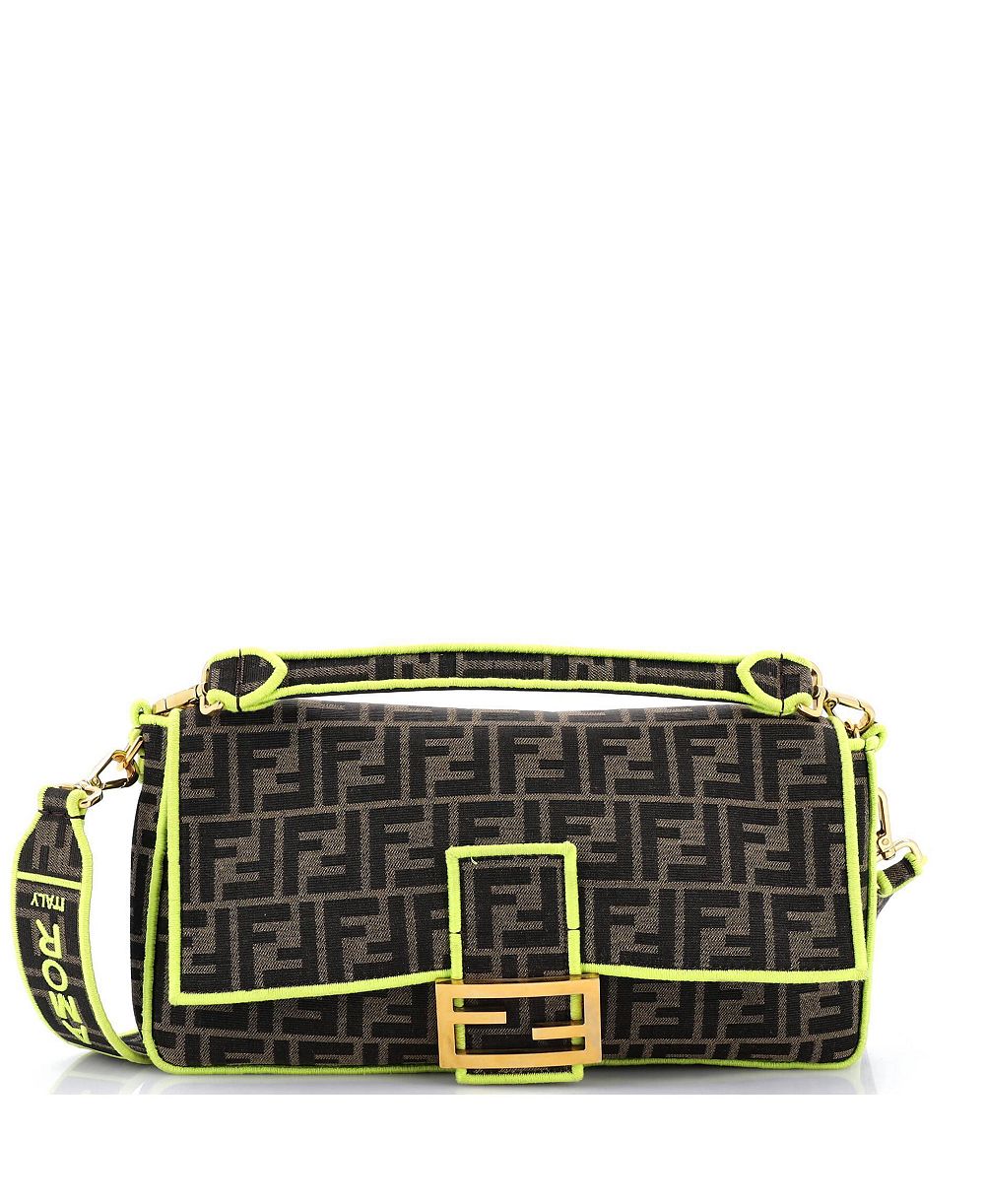 Fendi Сумка Baguette NM Large Zucca Canvas, б/у