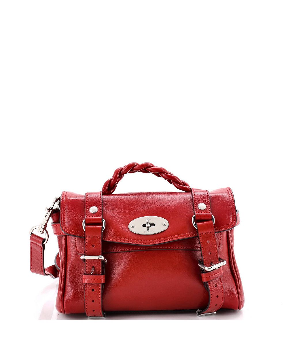 Сумка-саквояж Pre-Owned Mulberry Mini Alexa NM из кожи