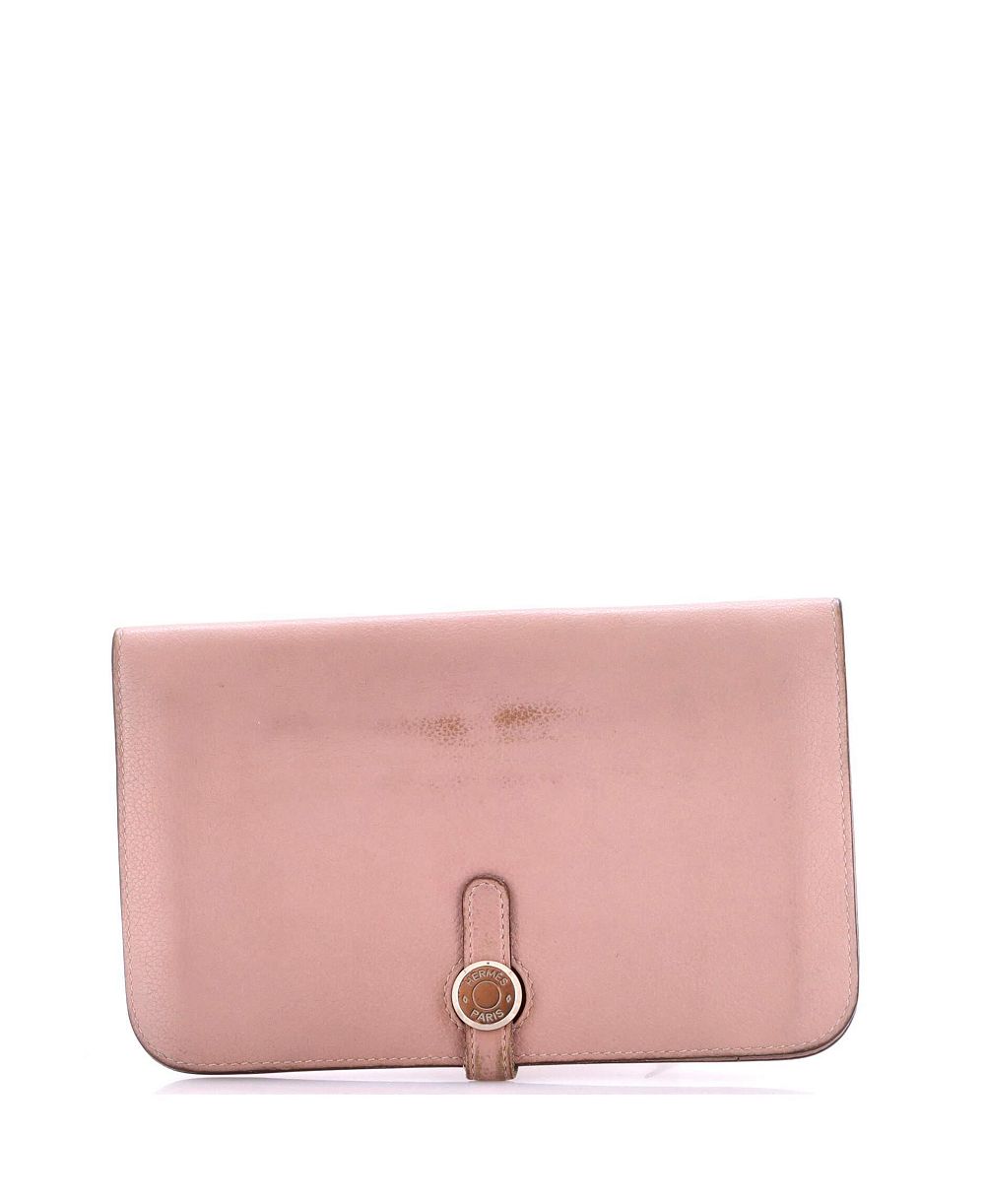 Кошелек-портмоне HERMÉS Dogon Duo с removable-пачетт, б/у