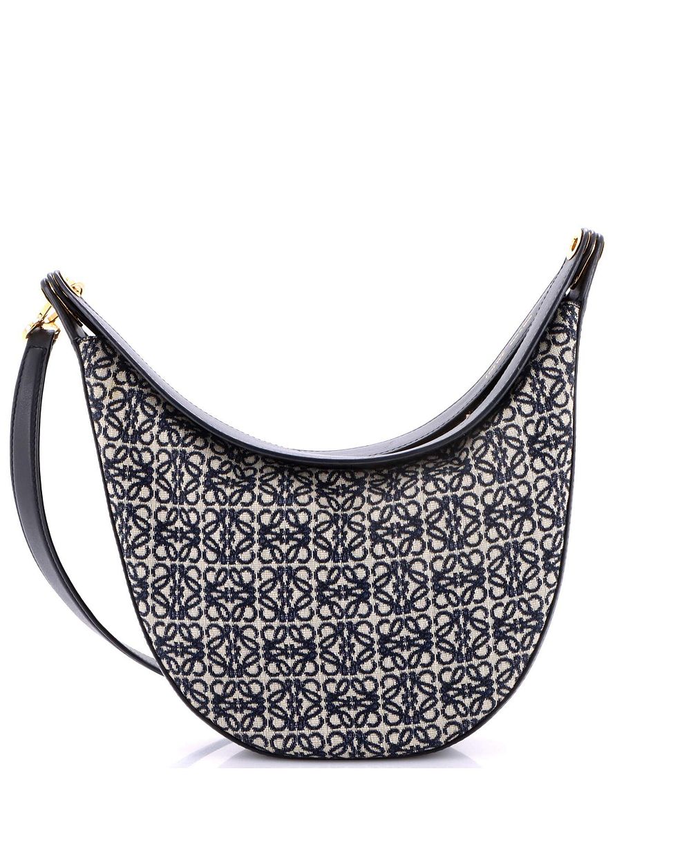 Сумка Loewe Luna Hobo Anagram Jacquard, Pre-Owned