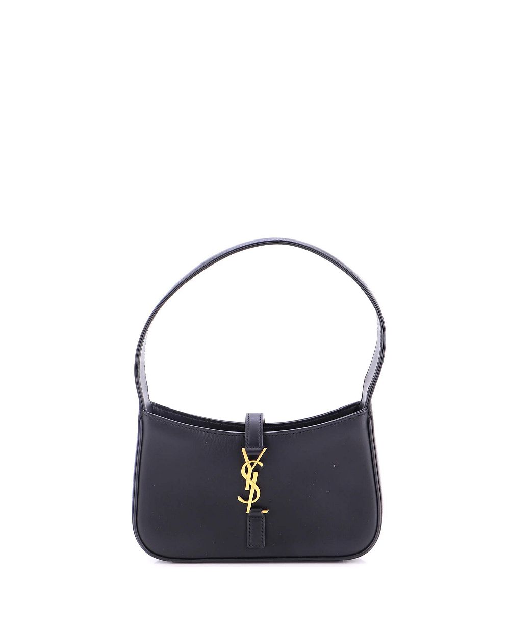 Б/у кожаная сумка Saint Laurent Mini Le 5 a 7 Hobo