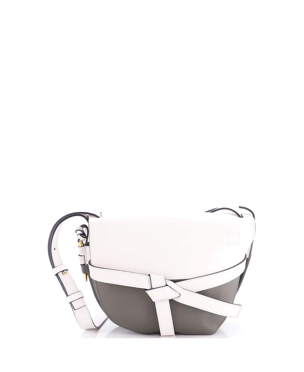 Pre-Owned Loewe Small Gate Shoulder Bag Leather