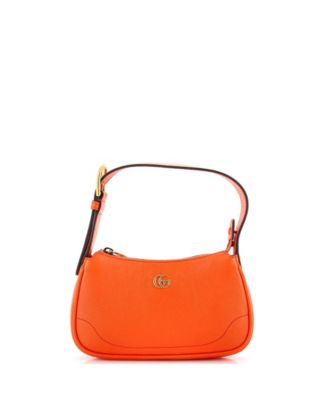 Сумка через плечо Pre-Owned Gucci Mini Aphrodite Leather