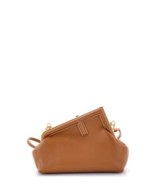 Pre-Owned Fendi Small First Bag Leather
