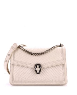 Pre-Owned Bvlgari сумка через плечо Serpenti Forever из стеганой кожи