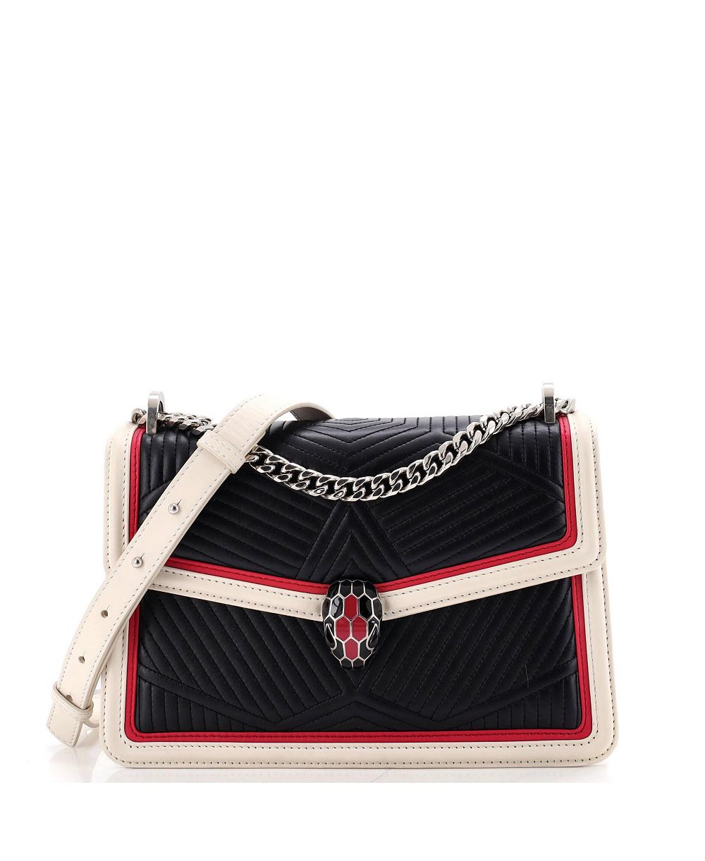 Pre-Owned Bvlgari сумка через плечо Serpenti Forever из стеганой кожи
