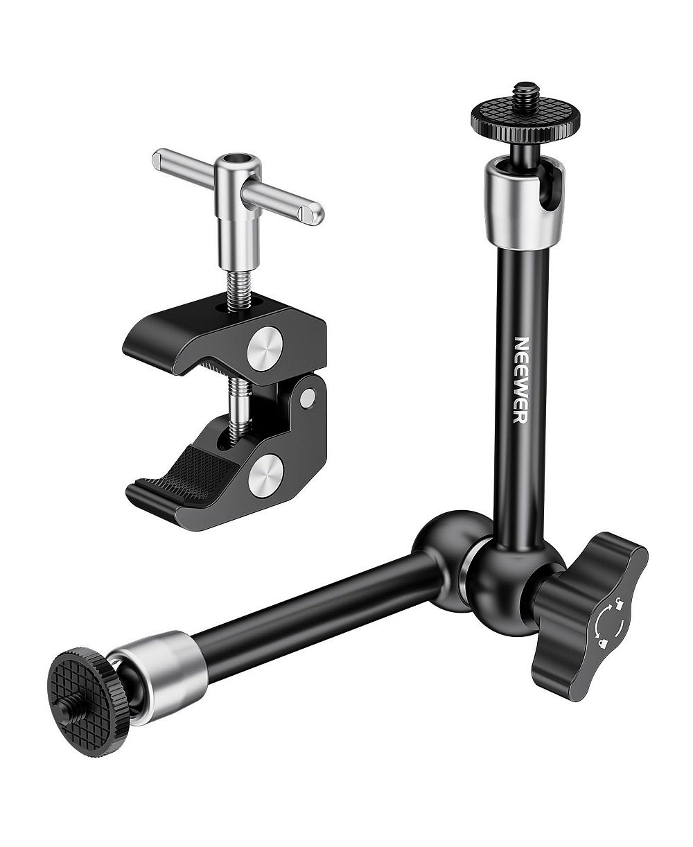 Neewer ST25C Flexible Magic Arm with Super Clamp for SmallRig Camera Cage