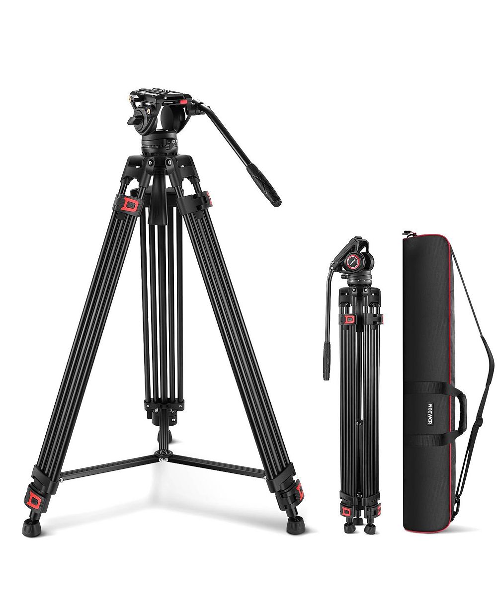 Neewer 74" Video Tripod with Fluid Head, TP74