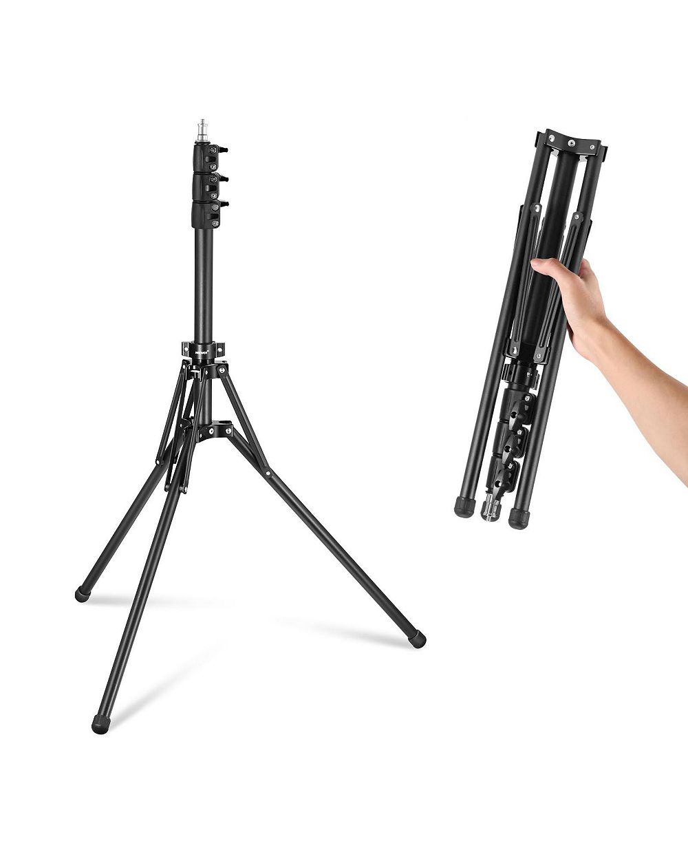 Neewer Light Stand with 180degree(s) Reversible Legs, ST178B, Black