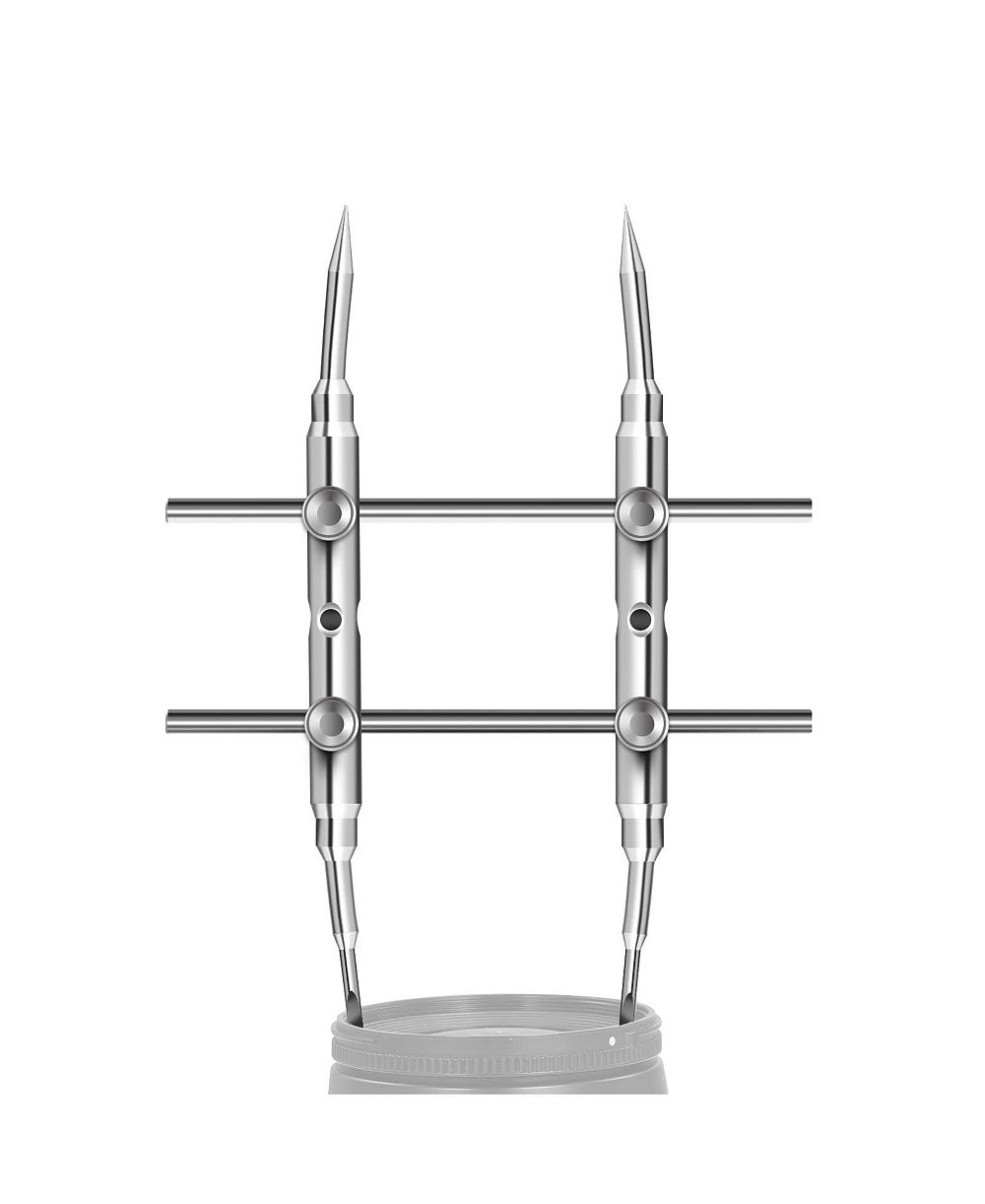 Neewer Stainless Steel Lens Spanner Wrench Curved Double Sided
