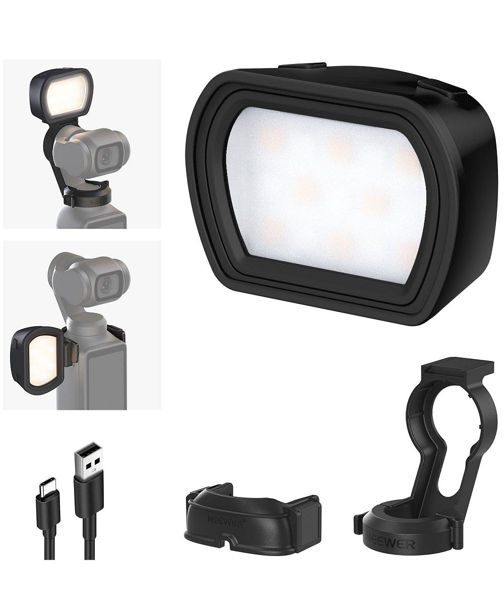 Neewer Basics Magnetic Light Compatible with DJI OSMO Pocket 3 Xtra Muse