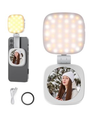 Neewer Basics Selfie Light Compatible with MagSafe iPhone, NL48B White