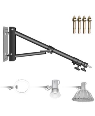 Neewer Triangle Wall Mount Arm for Photography Studio Strobe Monolight