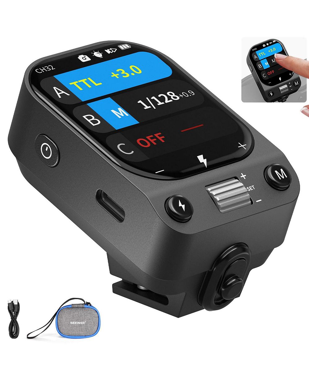 Neewer QZ-F 2.4G TTL Wireless Flash Trigger Compatible with Fujifilm Cameras Fuji X100VI X100V XT30 II XT5 XT50