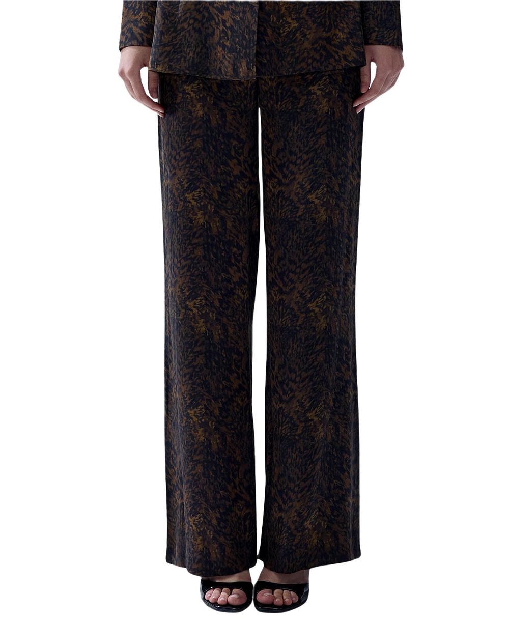 Женские брюки PCFG Your Itch Kangaroo Leopard-Print Bootcut