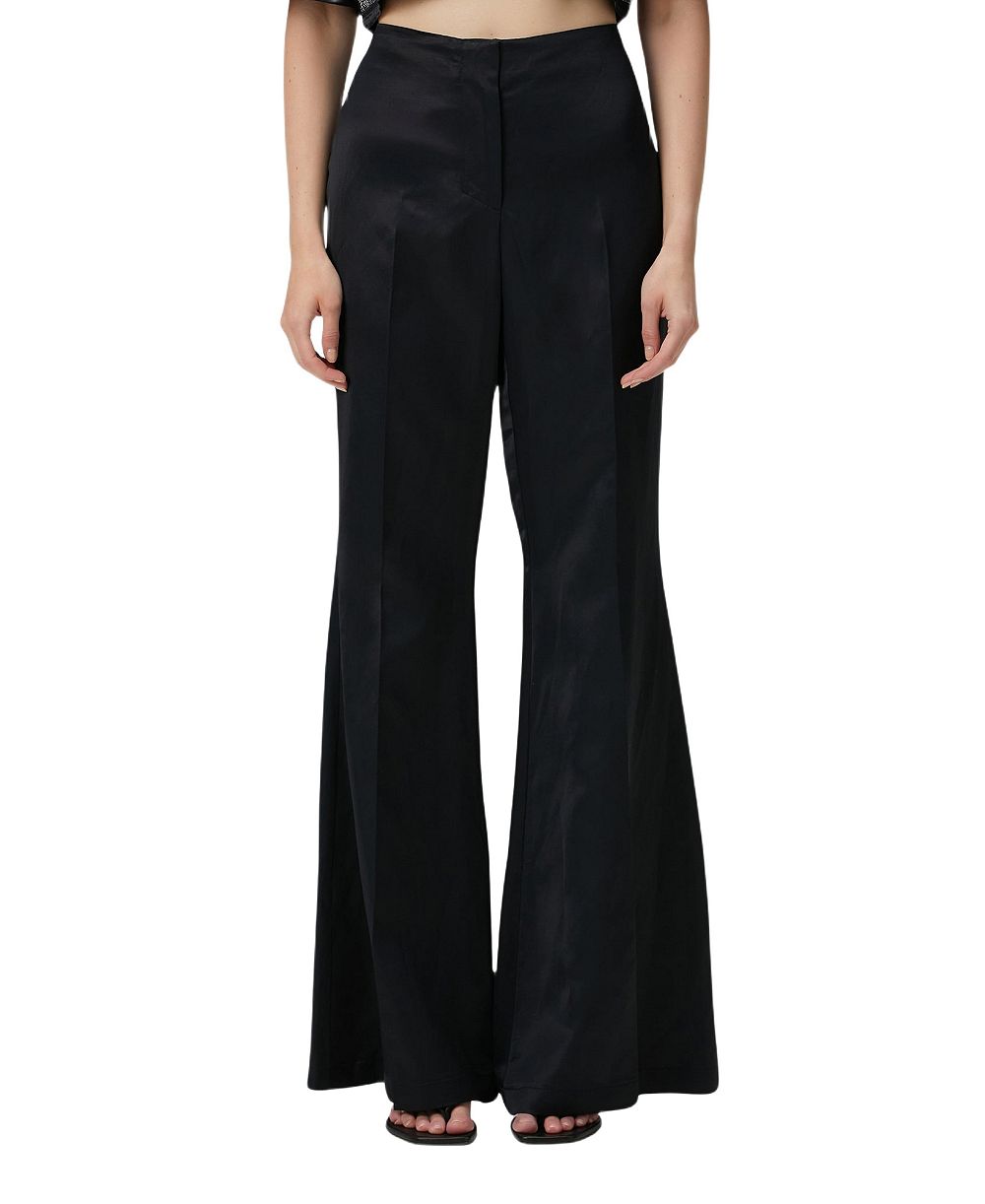 Женские брюки PCFG Shiny Woven Flare-Leg