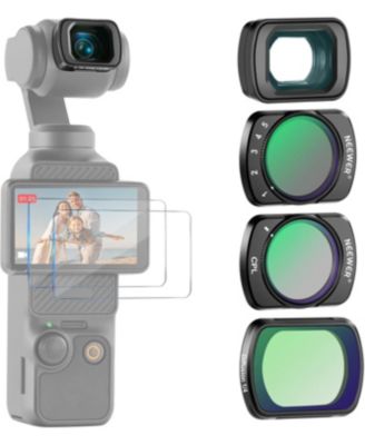 Широкоугольный объектив Neewer FL-B09 с CPL, 0.75x для DJI Osmo Pocket 3