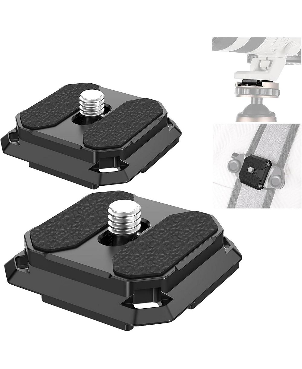 Neewer Quick Release Plate 38mm Square Arca Type QR Camera Mount Plate