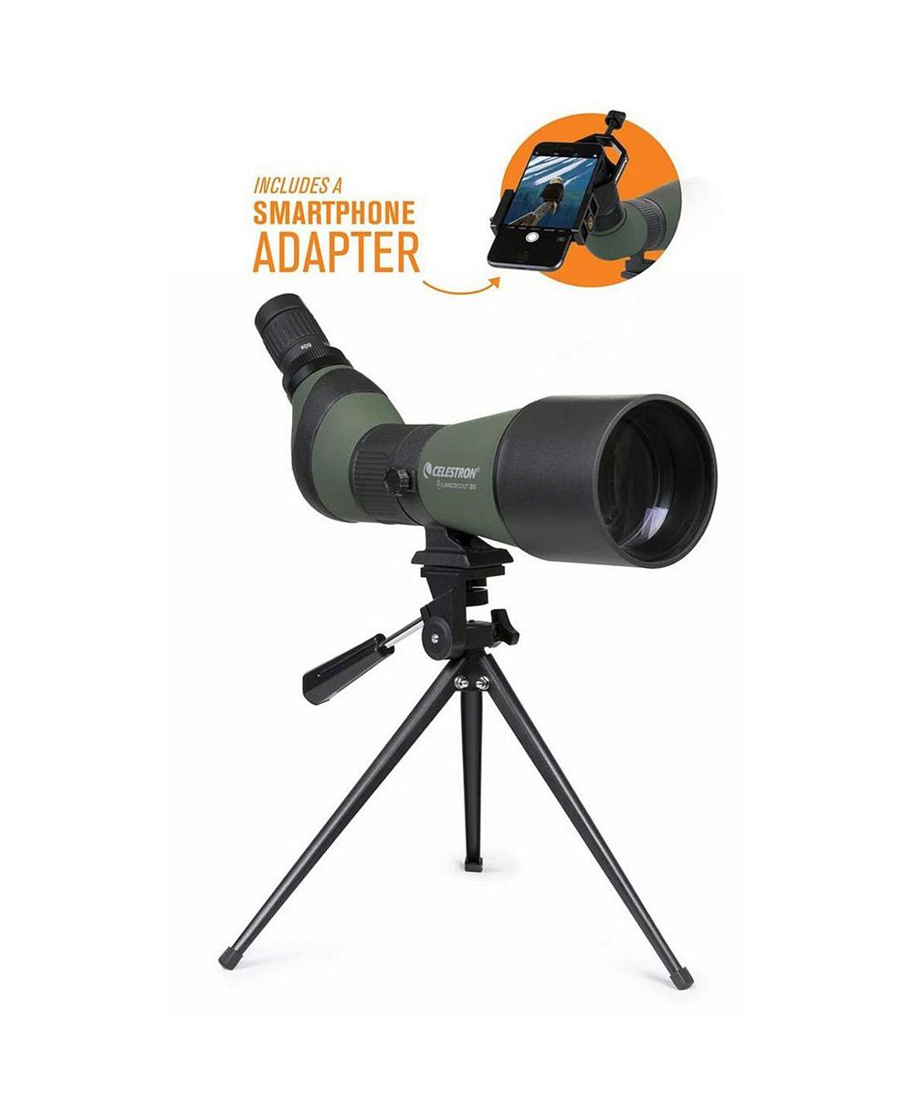 Celestron LandScout Spotting Scope с настольным штативом и адаптером для смартфона