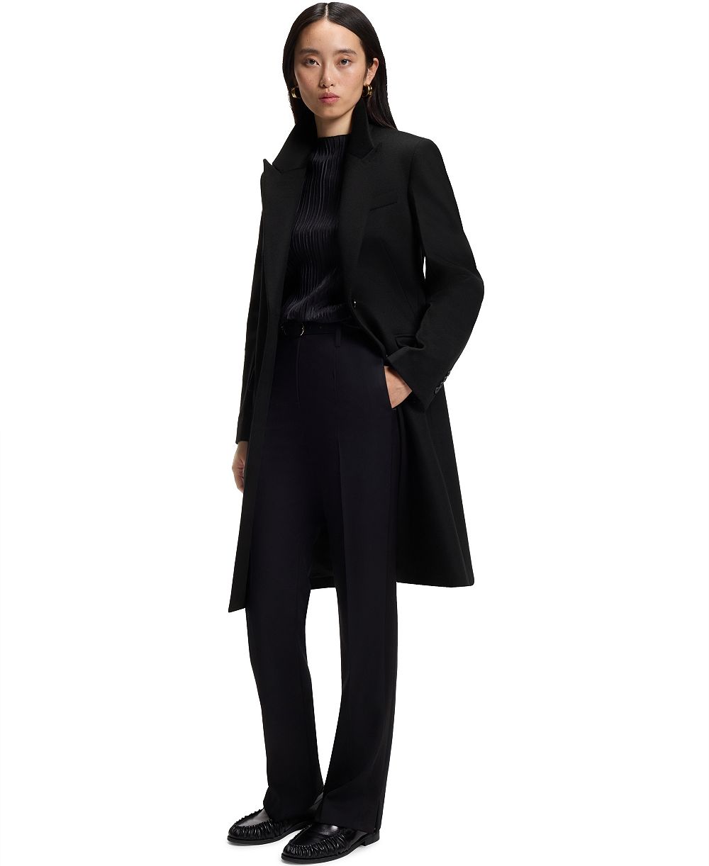BOSS by Hugo Boss Women's Classin1 Peaked-Lapel Single-Breasted Formal Coat