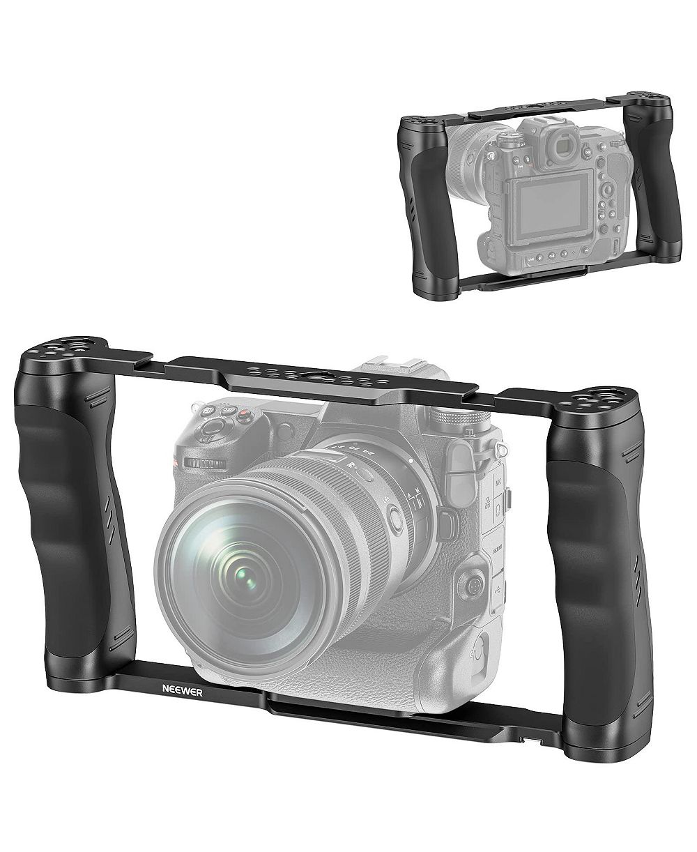 Neewer CA016 Camera Cage with Dual Grips and Arca-Type Base