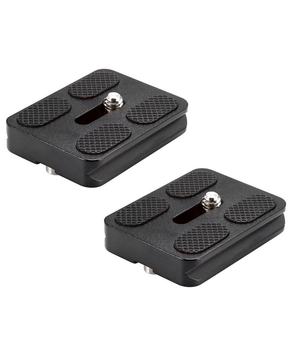 Neewer PU-50 50mm Arca-Type Quick-Release Plates, 2 Pack